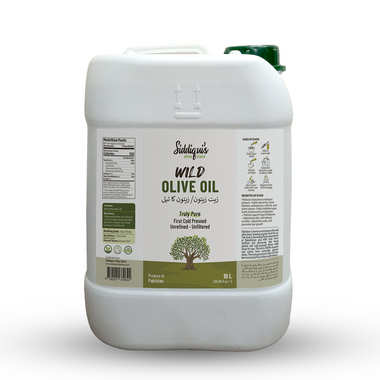 Reserve Harvest Organic Wild Olive Oil - 10 Litres - Cold Pressed