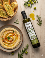 Organic Wild Olive Oil - Glass Packing