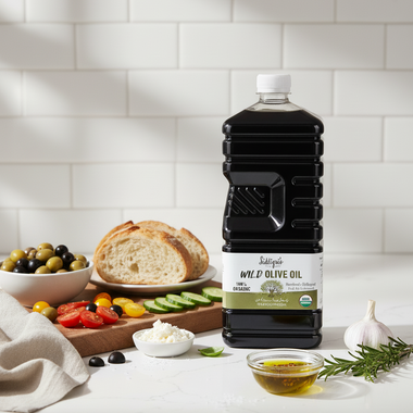 Organic Wild Olive Oil - Plastic Packing